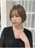 髪質改善縮毛矯正ハイライトショートカット30代40代