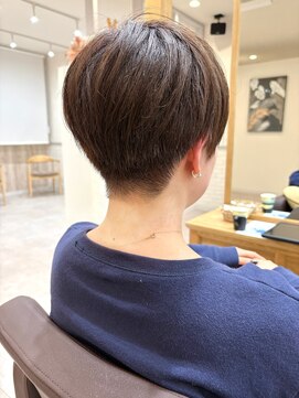 ソヨン 平塚店(SOYON) 刈り上げショート/刈り上げボブ/ココアブラウン/平塚ショート