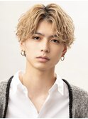韓国フェザーパーマメンズカット学割