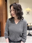 ミディアムレイヤー×パーマ