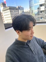 ロンドシエル 横浜(Lond ciel)&nbsp;men's/顔周り/ニュアンスパーマ/黒染め/韓国/ダウンパーマ