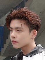 アンサー 原宿(ANSWER)&nbsp;シースルーセンターパート　オールバック