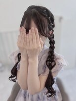 ヘアセットサロン ミント(Hair set salon MINT) ハート編みおろしツイン☆