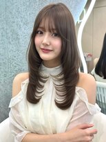 グロー オオミヤ アネックス 大宮(GLROW OMIYA ANNEX) ★レイヤーカット 透明感カラー ブリーチなし 髪質改善