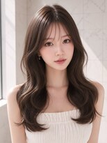 ユーフォリア 銀座(Euphoria)&nbsp;ミルクベージュツーウェイバングミディアムレイヤーカット