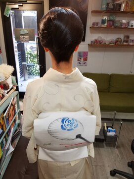 トータルビューティーサロン アイム(total beauty salon Aim) お茶会、踊り、お花、お稽古用ヘアセット