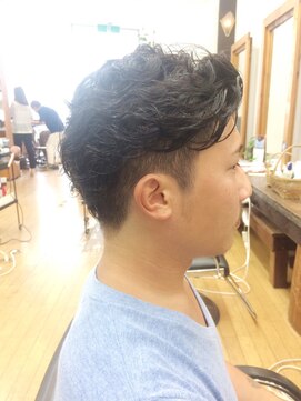 ベル(BELL) ツーブロック×パーマ【BELL桜新町/用賀】