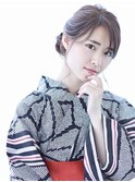 ☆浴衣ヘアアレンジ☆［山崎愉美］浴衣 大人可愛いヘアアレンジ
