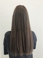 ルクール 東三条店(Le Coeur)&nbsp;グレージュカラー/艶ロング/30代/40代/50代/くすみベージュ