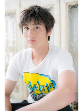 美容室 ファクト(fact) 高崎★さわやかビジカジ無造作ショートa TOKIO