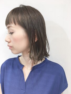 グランディール(Grandir) 大人キレイ×ミディアム×グレージュカラー