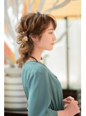 オータム パーティーヘアー