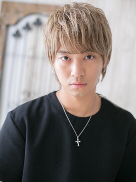 ハンサム クラシック 越谷店(Classic) サイドパートのモテ髪クラウドマッシュB