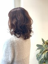 ザ ヘア グランデ(THE HAIR GRANDE)&nbsp;ミディアムレイヤー×ホットパーマ