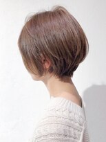 アルバム 渋谷パルコ(ALBUM)&nbsp;丸くびれショート_ウェーブパーマフォギーベージュ_ba290731