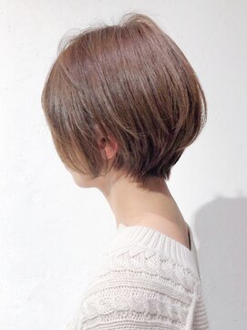 アルバム 渋谷パルコ(ALBUM) 丸くびれショート_ウェーブパーマフォギーベージュ_ba290731