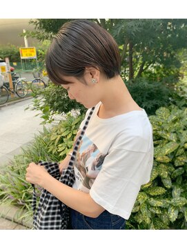 スタジオ ノル(studio noll) 【新宿 studio noll. 佐田】ミニボブハイライトカラー_201001