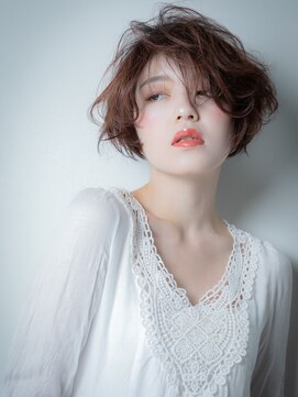 カバーヘア ブリス 戸田公園西口店(COVER HAIR bliss) ひし形マッシュショートウルフグラボブw戸田公園20代30代40代