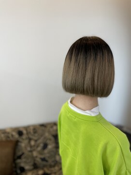 パッション 枚方樟葉店(Passion) ブローなしの手ぐしスタイリングボブ