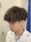 メンズカット/パーマ/ツイストスパイラル/ニュアンスパーマ/学割