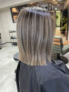 サニー 渋谷(SUNNY) グレーベージュニュアンスカラーアッシュミルクティー