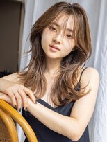 アフロート ギンザ(AFLOAT GINZA)&nbsp;【白川】20代30代40代シースルーバングブルーサファイア23.2.2