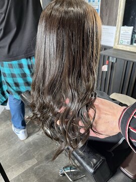 アローズ 荒尾店(arose) 艶髪カラー カラー+髪質改善トリートメント