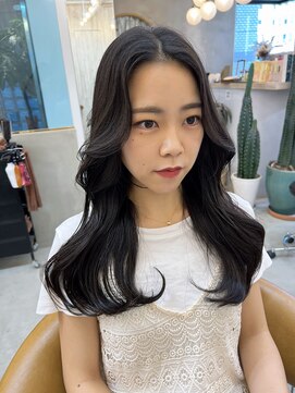 ロンドアジュール 横浜(Lond azur) トレンド暗髪韓国ヘア