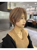 似合わせシルキーベージュ小顔愛されショート