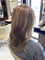 ヘアメイク アリエス 岩切店(HAIR MAKE aries) ハイライトベージュ 仙台 岩切 アリエス 20代 30代