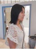 ボブ×外ハネ