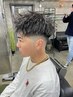 『平日限定割』メンズカット＋パーマ＋１stepトリートメント