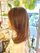 ラシック(La shic) 【La shicお客様スタイル】顔まわりレイヤー♪こなれミディ