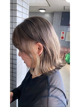 ピンク バイ アンジェリカ 瓢箪山店(PINQ by ANGELICA) #PINQ#ブリーチ#デザインカラー