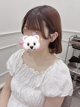 リルミー(Lilme) アイドル前髪×流しバング×S字後れ毛*まゆ