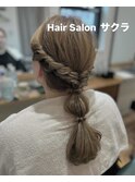 ヘアセット
