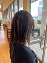 サラ ビューティ サイト 春日(SARA Beauty sight)&nbsp;外ハネBob/Bob/顔周りcut/シースルーバング