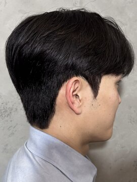 ノラ ヘアーサロン(NORA HAIR SALON) 韓国シースルーマッシュカルマパーマダウンパーマ黒髪マッシュ