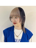 アマトウキョウ アユンチェ(AMA TOKYO×AYUNCHE) セクションカラーウルフ