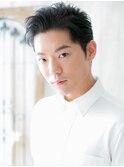 30代40代かき上げビジネス刈り上げ短髪ショートY草加
