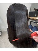 髪質改善ストレート