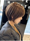 丸みショート