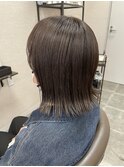 切りっぱなしボブ