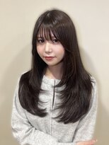 ミラートーク(MIRROR TALK)&nbsp;グレージュ×ザクザクレイヤーカット