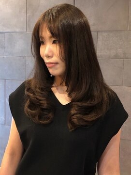 美々百花 ザスパ(美々百花 theSPA) ダークブラウン 透明感カラー 40代50代 フェミニンロング 艶髪