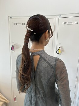 アーチバイケンジ(arch by kenje)の写真/【平塚駅徒歩1分★】学校行事/推し活/お祭り/結婚式参列など、シチュエーション合わせて可愛くアレンジ♪