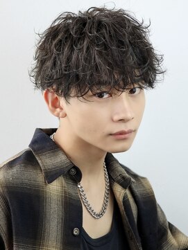 オーシャントーキョーハラジュク(OCEAN TOKYO harajuku) 波巻きパーマメンズツイストスパイラルパーマツーブロック