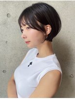 ボンドストーリーノヴァ(Bond Story nova)&nbsp;丸みナチュラルショート×ロイヤルブラック