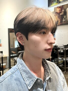 ノラ ヘアーサロン(NORA HAIR SALON) 韓国シースルーマッシュウルフエンドカラー