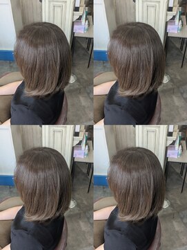 ヘアリゾートエーアイ 浅草店(hair resort Ai) 白髪ぼかしアディクシーカラーグレージュ